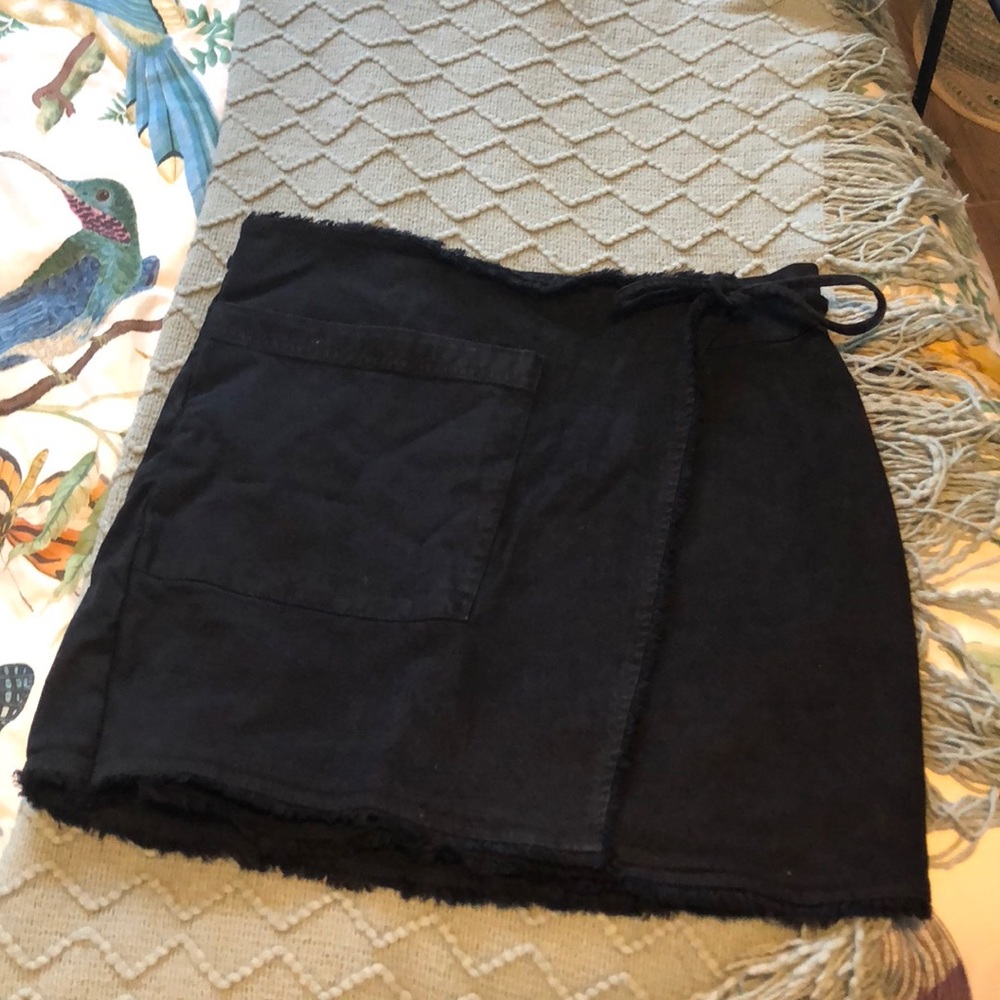 Splendid wrap Mini skirt